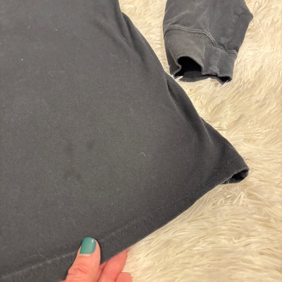 THE NORTH FACE | Men's Long Sleeve Throwback Tee TNF Black | Size Med EUC - Picture 10 of 12